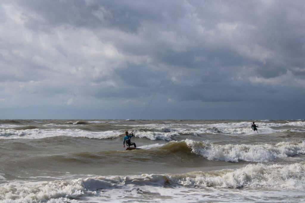 Schoon Sfeervol Souterrain Leilighet Katwijk aan Zee Eksteriør bilde